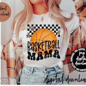 ORIGINAL CREATOR* Basketball Mama PNG digital download (distressed) | Basketball Mama | Mama shirts | Basketball png | Basketball Mom |