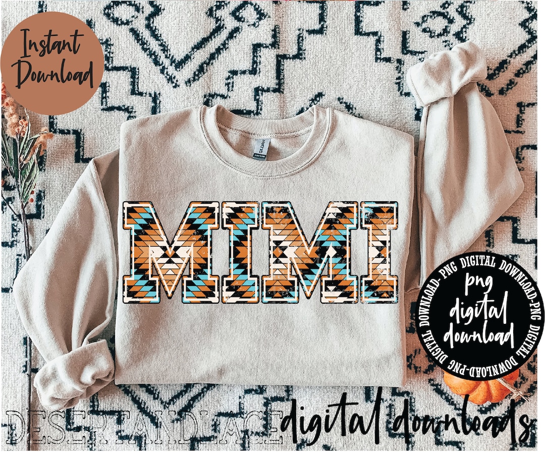 アイドル [MINYYUNY] Various Patterns Memo ORIGINAL CREATOR* Distressed Aztec Mimi PNG Digital Download