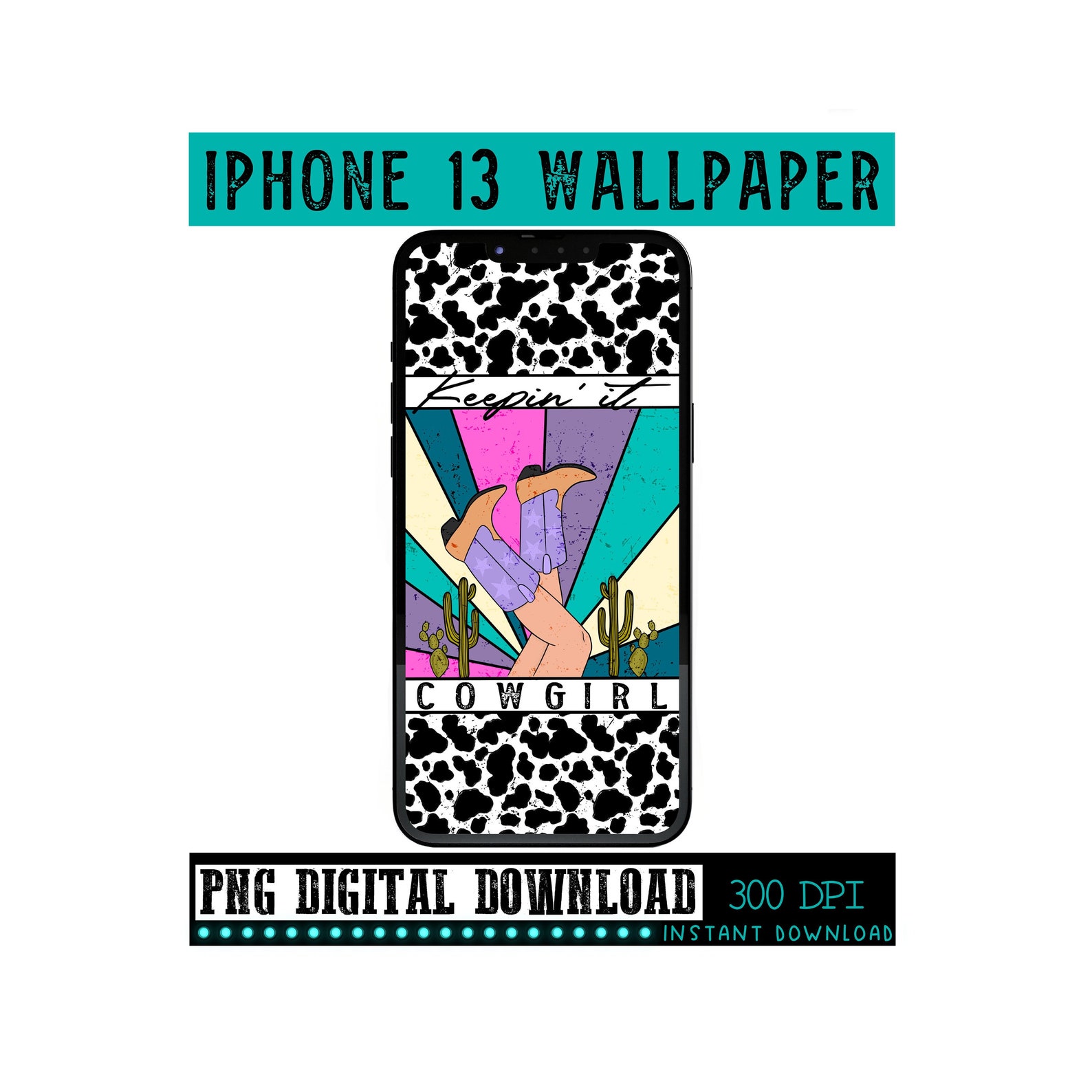 Iphone 13 Lock Screen Wallpaper PNG Digital Download Keepin Etsy