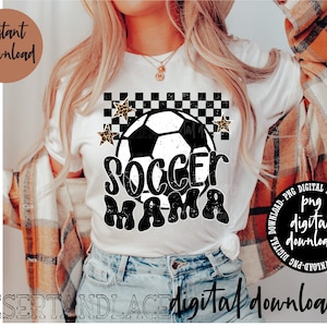 ORIGINAL CREATOR* Soccer Mama PNG digital download (distressed) | Sports | Soccer l Soccer Mama | Mama shirts | Soccer png | Mama |
