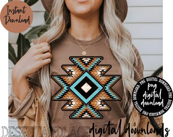 ORIGINAL CREATOR* Distressed Aztec Symbol Original PNG digital download| Western| Western png | Aztec | Distressed | Aztec Symbol |