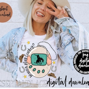 ORIGINAL CREATOR* Cowboy Game PNG Digital Download| Western Graphic tee | Retro Game png | 90&#39;s game | Back in the 90s | Games | Punchy |