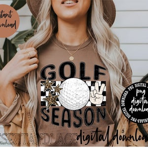 ORIGINAL CREATOR* Golf Season PNG en téléchargement numérique (en détresse) | Sport | de golf | Maman de golf | Joueur de golf | de golf | Golfeur