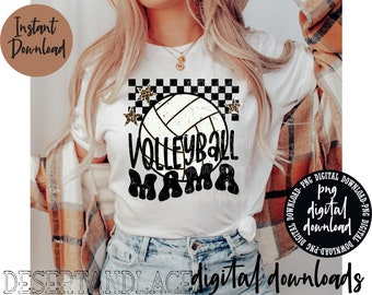 ORIGINAL CREATOR* Volleyball Mama PNG digital download (distressed) | Sports | Volleyball Mama | Mama shirts | Volleyball png | Mama |