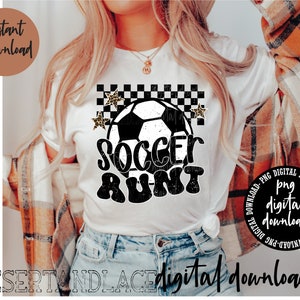 ORIGINAL CREATOR* Fußball Tante PNG digitaler Download (beunruhigt) | Sport | Fußball l Fußballtante | Tante Shirts | Fußball png | Tante |