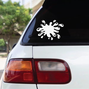 Paint Splash Car Sticker