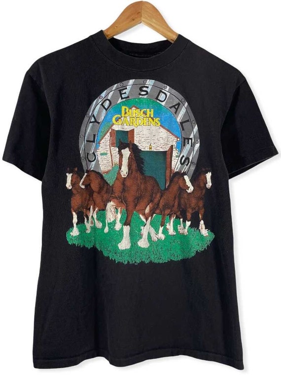 1990’s Busch Gardens Budweiser Clydesdales T-shirt