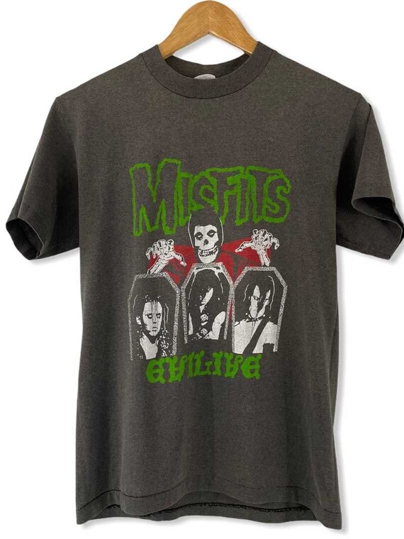 1980’s Rare Misfits EVILIVE T-shirt (M)