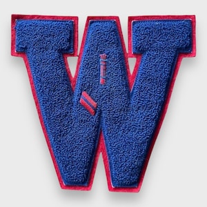 Vintage Varsity Golf Letterman Patch - “W”