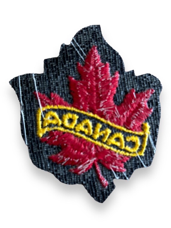 Vintage Canada Maple Leaf Patch - image 3
