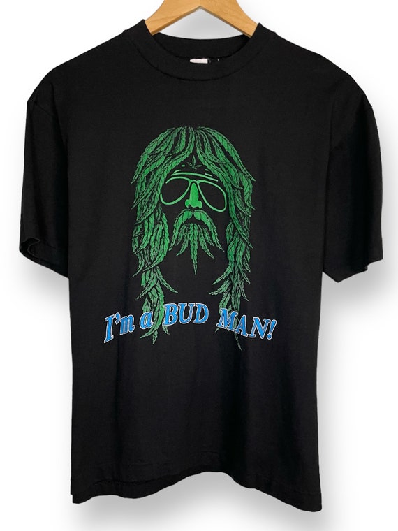 1980's I'm A Bud Man Weed T-shirt (L)
