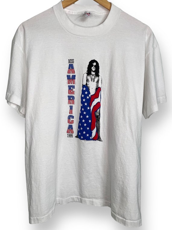 1995 Howard Stern Miss America T-shirt (XL) - image 1