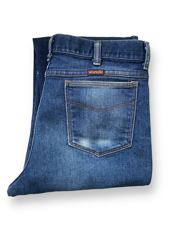 1980's Wrangler Blue Jeans Made In USA (32/29)