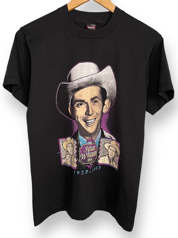 1980's Hank Williams Sr. Country Music T-shirt (M)