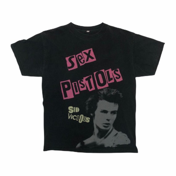 Sid Vicious Sex Pistols Punk Rock T-shirt