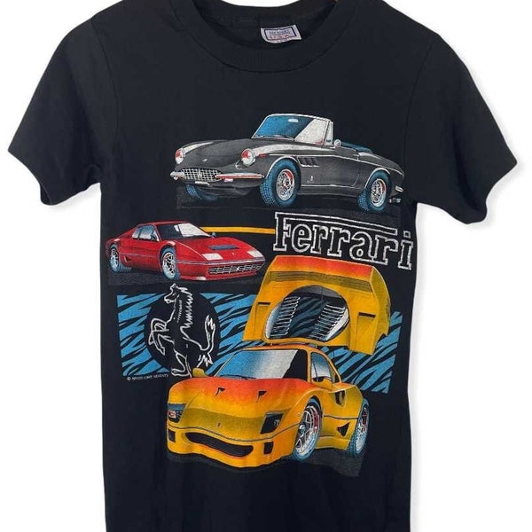 1990's Ferrari Sports Car T-shirt (S)