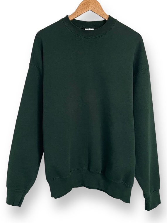 1990's Green Crewneck Sweatshirt (XL/XXL) - image 1