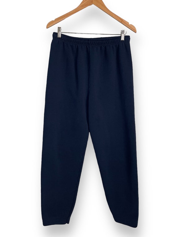 1990's Navy Blue Sweatpants (L)