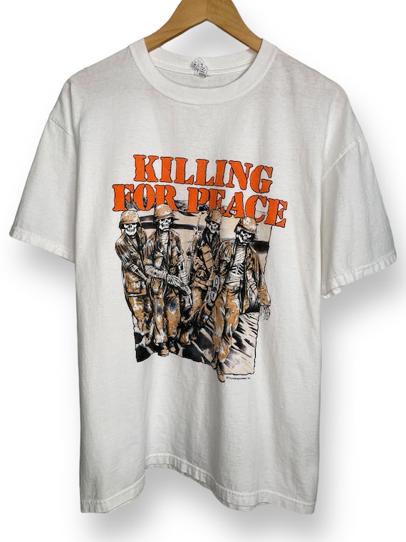1990's Killing For Peace Political T-shirt (XL)