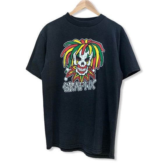 Graffix Rasta Jester Logo T-shirt