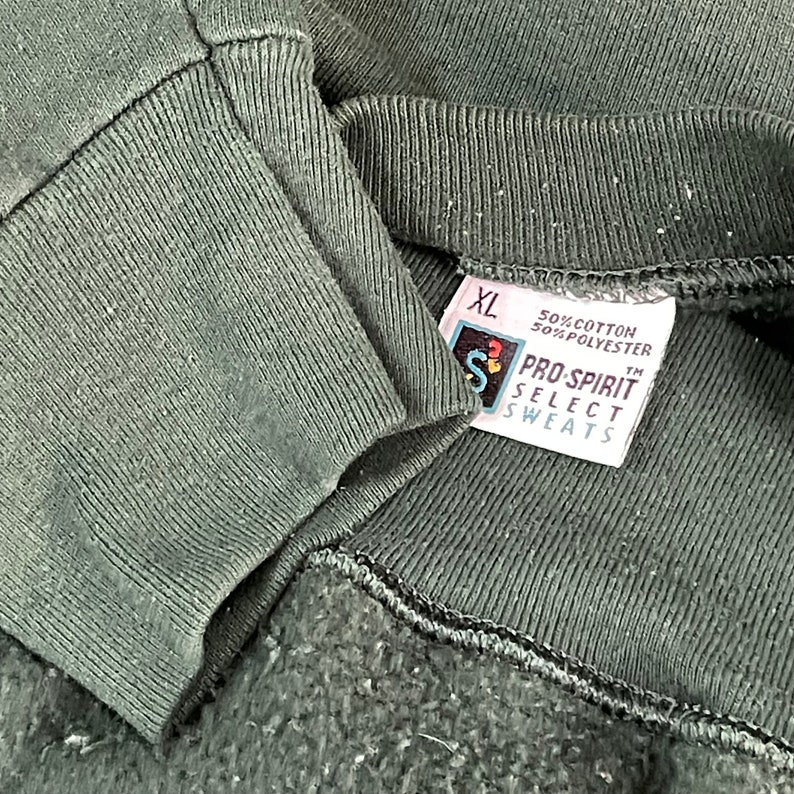 Vintage 1990s Green Crewneck Sweatshirt XL/XXL Etsy UK