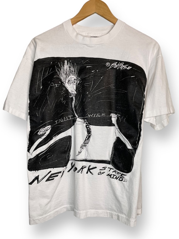 1980's New York State Of Mind Art T-shirt (XL)