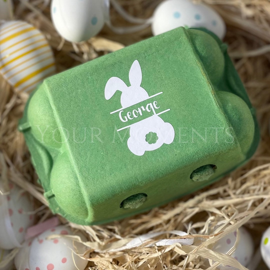 Personalised Novelty Easter Egg Boxes Etsy