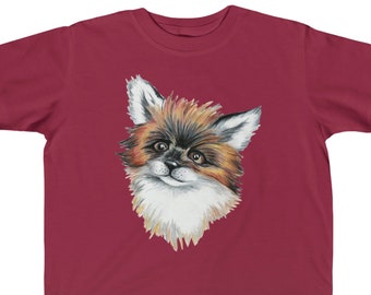 Toddler Fox T-Shirt, One-of-a-Kind Children's Clothing
