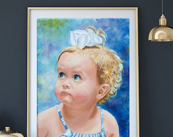 Custom Oil Painting Portrait From A Photo