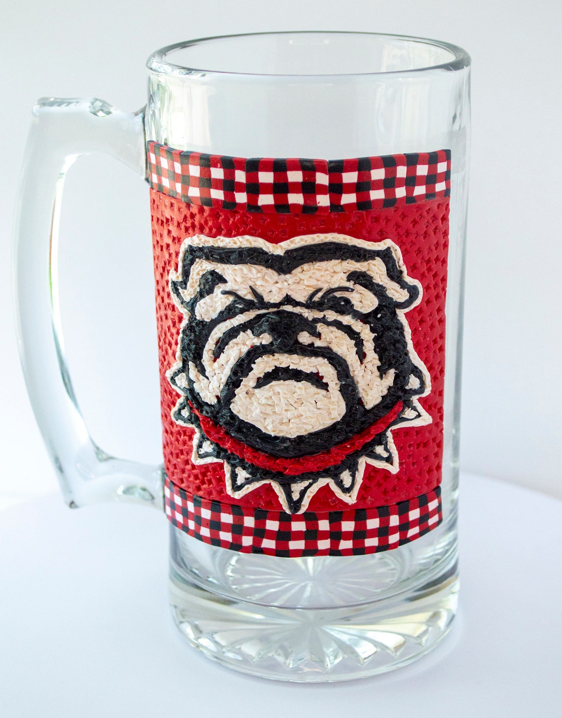 georgia bulldogs beer mug