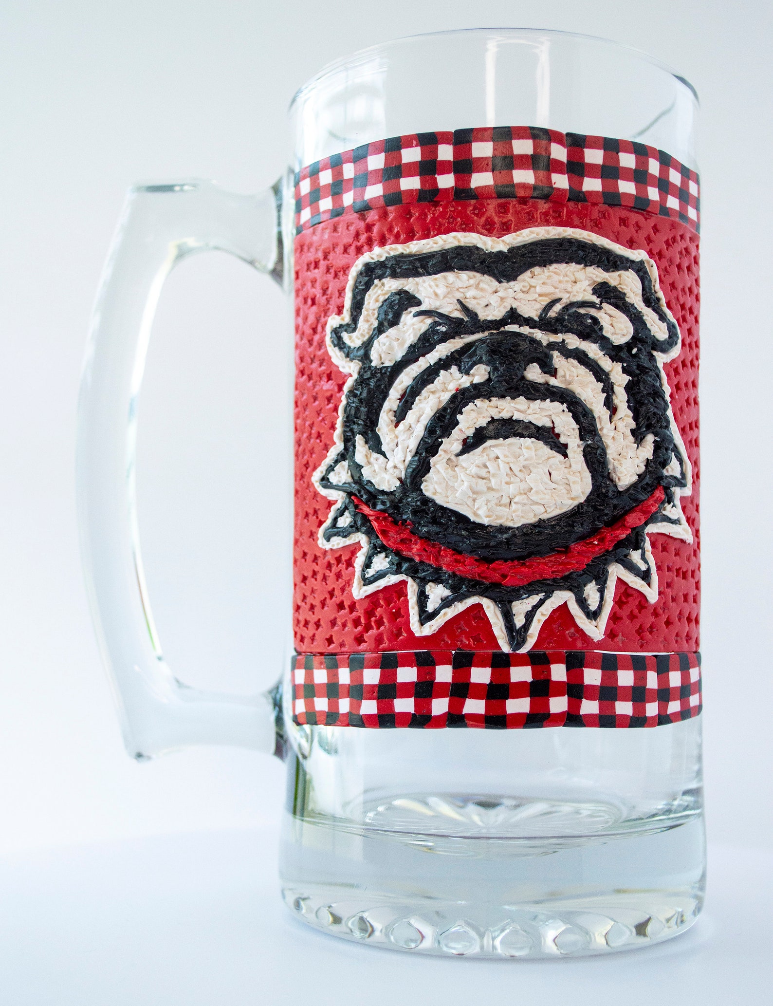 georgia bulldogs beer mug