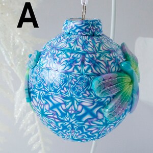 Unique Holiday Ornament, Handmade Christmas Gift