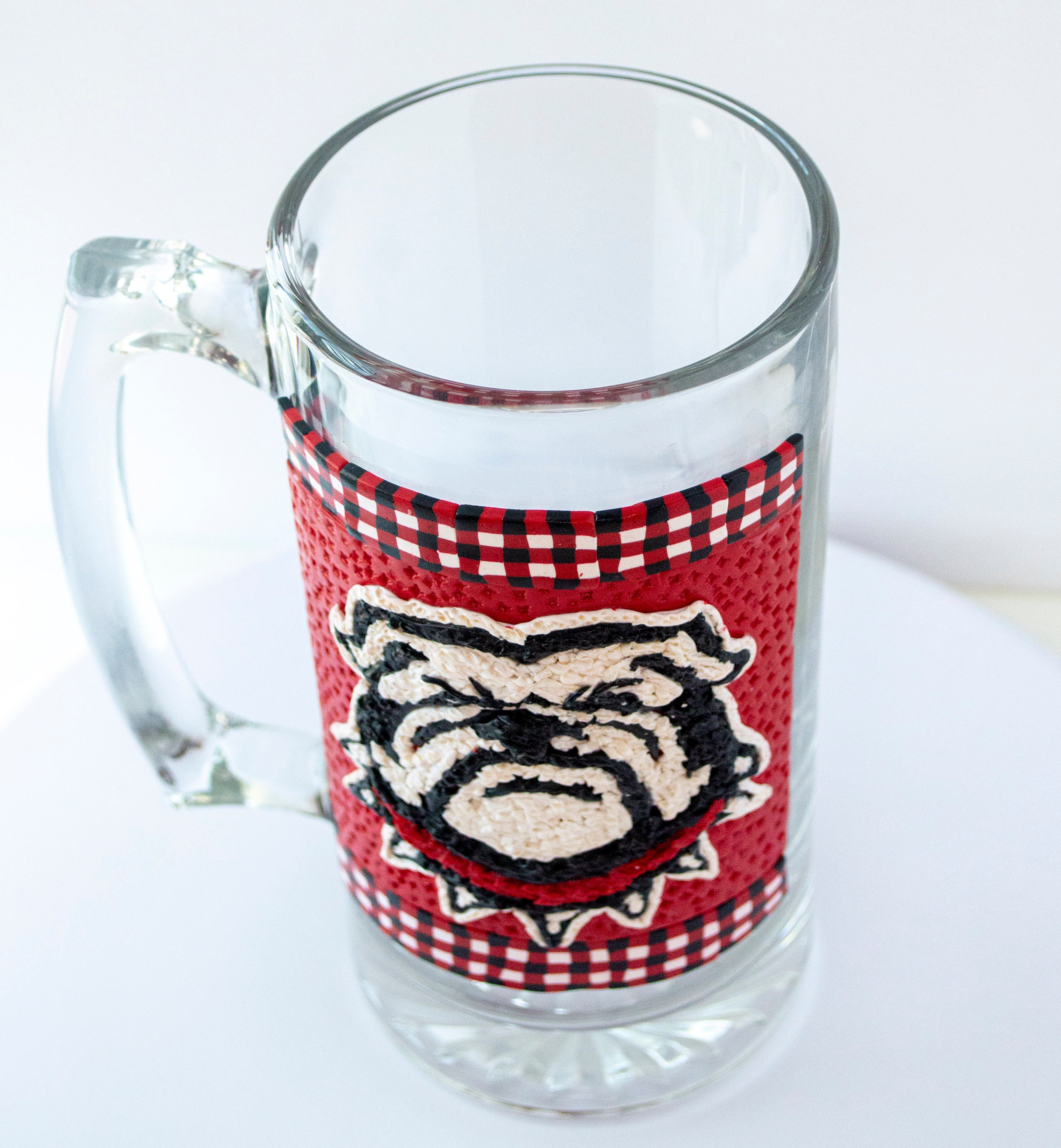 georgia bulldogs beer mug