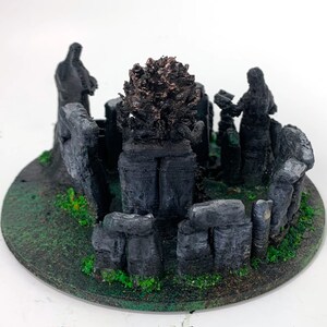 Spirits of Stonehenge - Magical Worlds Version, Airmid Brigid and Cerridwen at Stonehenge, Pagan ceremony, Tuatha Dé Danann, Irish goddesses