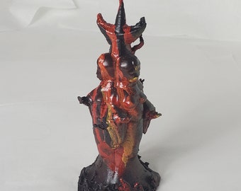 Hecate Statue - Fall + Fire Collection - Hekate, Queen of the Witches, Triple Goddess, Goddess Statue, Wicca, Witchy Gift, Samhain Goddess