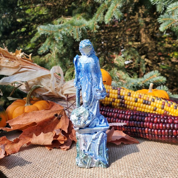 Demeter Statue Harvest Goddess Figurine Greek Goddess | Etsy