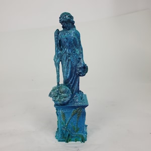 Demeter Statue, Harvest Goddess Figurine, Greek Goddess, Mabon, Mother Goddess, Pagan Deity, Witchy Equinox, Pagan, Wiccan Witchcraft