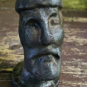 Odin, Historical Bust of Odin, Wotan, Viking God, Pagan, Mythological Deity, Wiccan, altar decor, travel altar statue