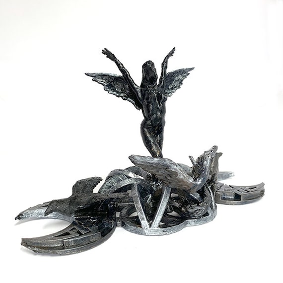 The Morrigan Morrighan Celtic Goddess Of Destiny Pagan Etsy