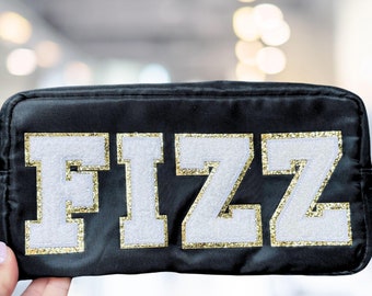 XL FIZZ Bag Chenille Letter Bag Fizz Gift for GTC Gift for Bon Babe Gift for Fizz Dealer Gift Fizz Bag