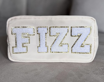 Large FIZZ Bag with Fun Chenille Letters