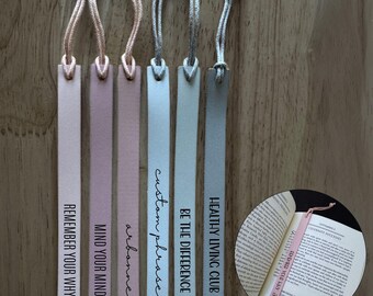 Personalized Engraved Bookmark