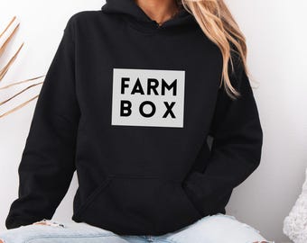 Farm Box Hoodie Sweatshirt