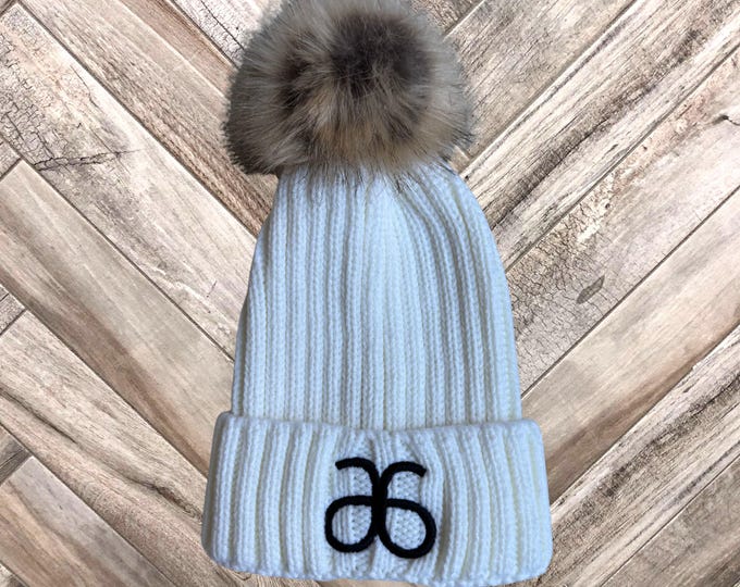 Featured listing image: Beanie Hats with Furry Pom