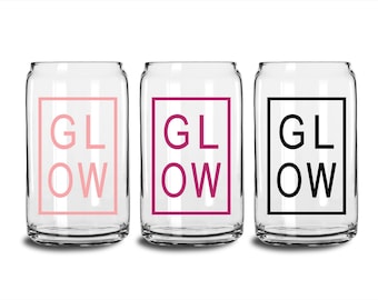 Fun Color GLOW Glass 16oz