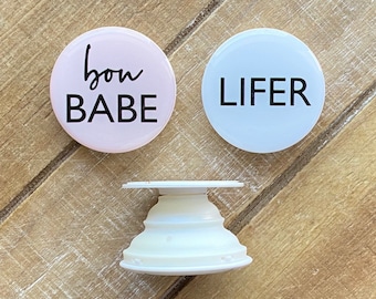 Bon Babe and Lifer Cell Phone Holders for Consultant Gift for Phone Bon Babe Phone Lifer Gift
