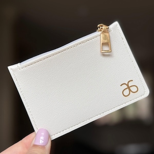 Billetera personalizada: agregue iniciales, monograma o logotipo personalizado