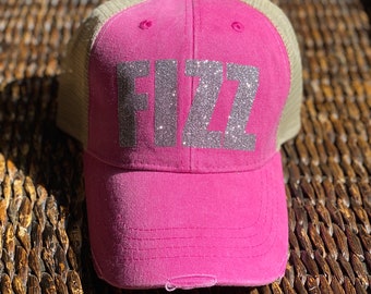 Hot Pink Glitter FIZZ Hat