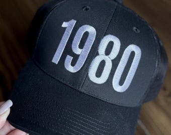 1980 Embroidered Trucker Hats