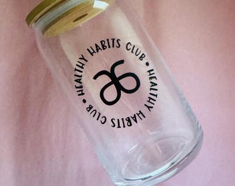 Healthy Habits Club Glass Fizz Gift Fizz Glass